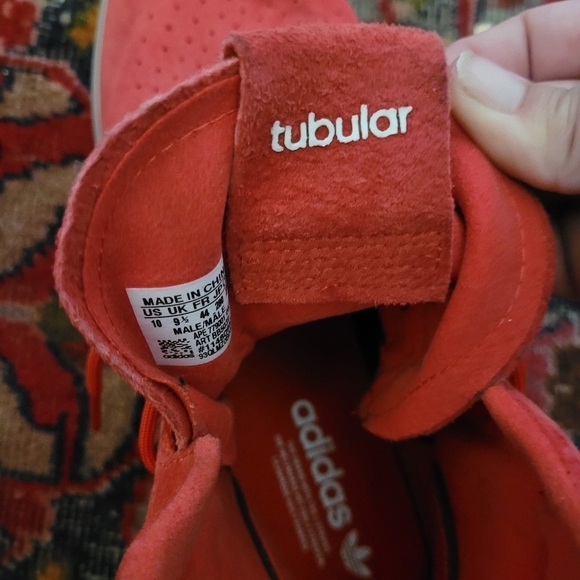 Adidas Tubular Invaders Size 12 Red - Picture 7 of 8